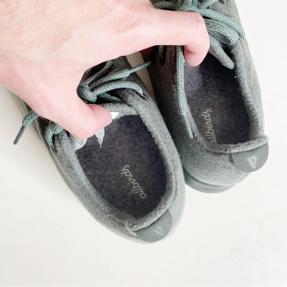 Allbirds Wool Runners Sneakers Shoe Green Men’s Size 12